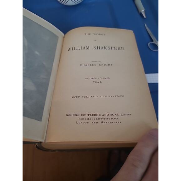 The Works Of Shakespeare Edited By Charles Knight Sir John Gilbert London 1883 - Picture 5 of 5